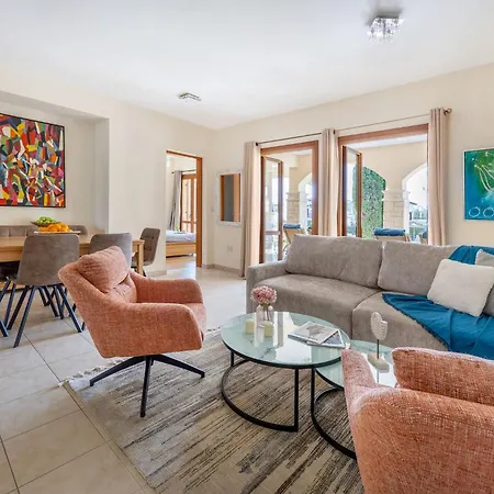 Apartment Aa02 Adjacent To Aphrodite Hills- Communal Pool, Garden